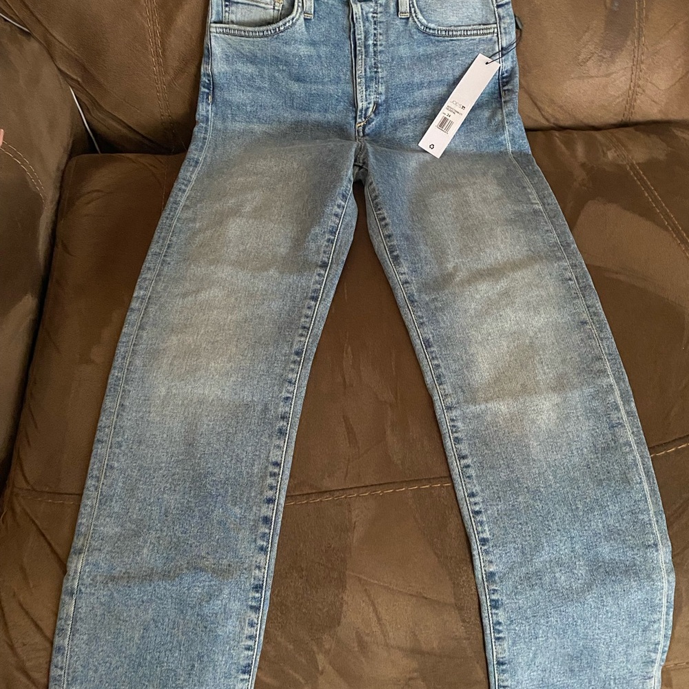 Joe's Jeans Medium Blue Straight Leg Denim